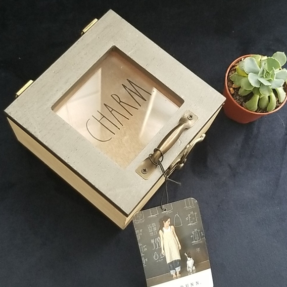 Wooden "Charm" Box